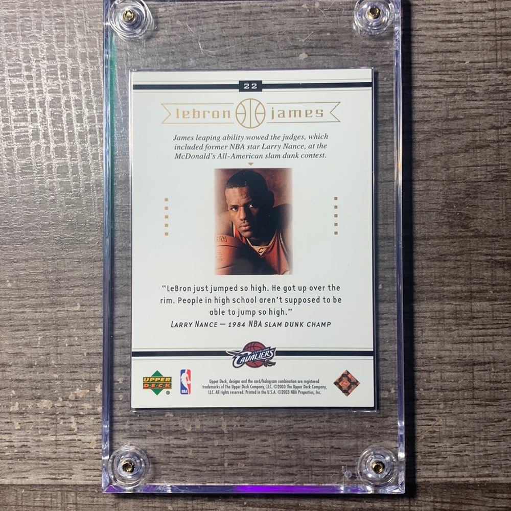 Lebron James Rookie Card - Picture 2 of 2